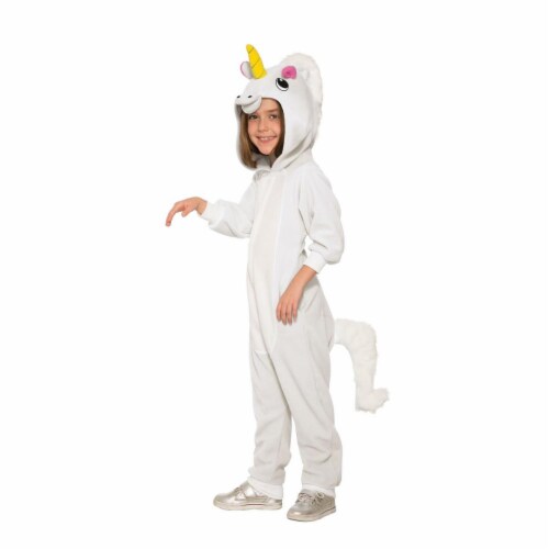 Unicorn Jumpsuit Child Costume - Medium Perspective: front