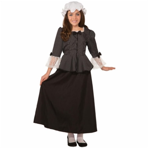 Forum Novelties Halloween Girls Martha Washington Costume - Small Costume Perspective: front