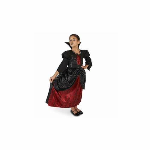 Forum Novelties Child Little Vampire Queen Girls Costume&#44; Medium Costume Perspective: front