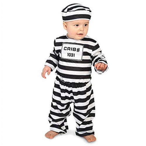Forum Novelties 414312 Child Doin Time Infant Costume, NS3 Perspective: front