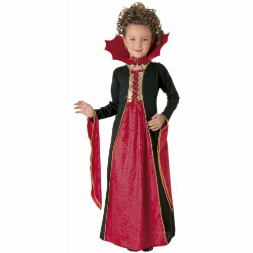 Forum Novelties Child Gothic Vampiress Girls Costume&#44; Medium Costume Perspective: front