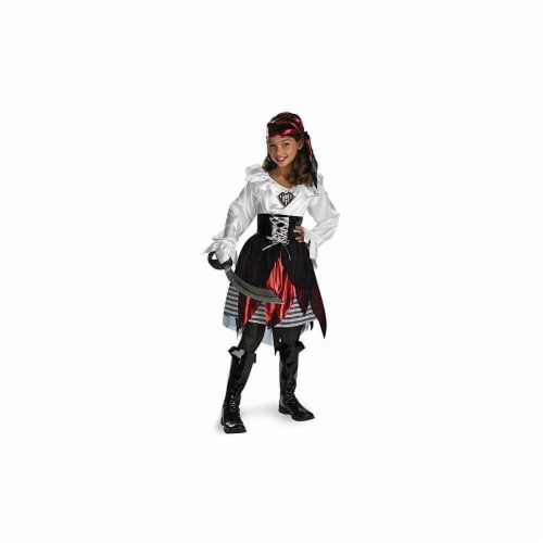 Forum Novelties Child Pirate Lass Costume For Girls&#44; Extra Large Costume Perspective: front