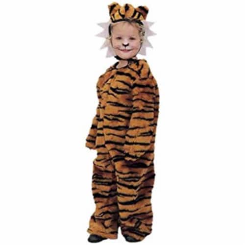 Forum Novelties Child Tiger Cub Costume For Girls&#44; Medium Costume Perspective: front