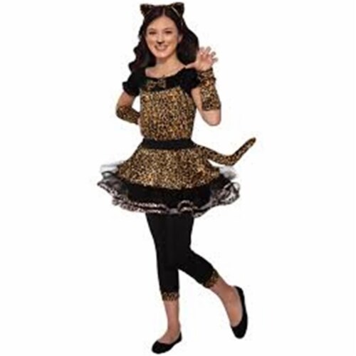 Forum Novelties Child Wildcat Cutie Costume For Girls&#44; Medium Costume Perspective: front