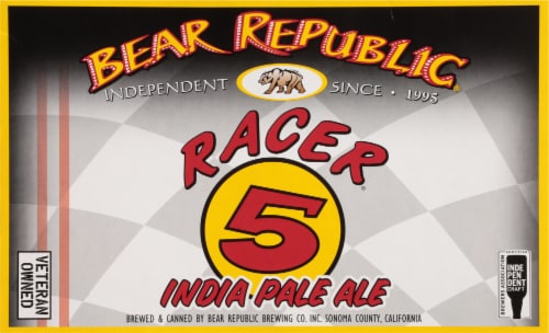 Bear Republic® Racer 5® India Pale Ale Perspective: front