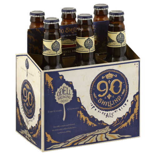 Odell Brewing Co. 90 Shilling Ale Perspective: front