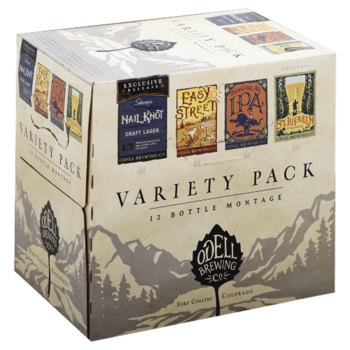 Odell Brewing Montage Variety Pack Perspective: front