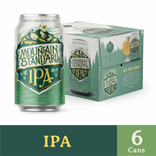 Odell Brewing Mountain Standard IPA Perspective: front