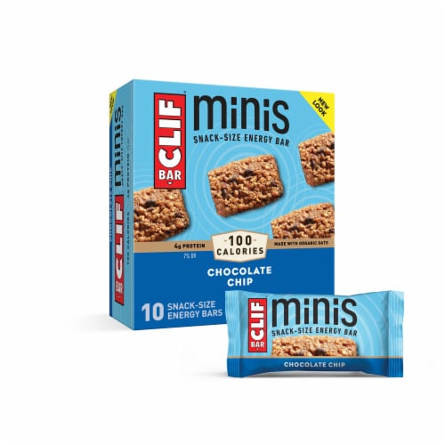 Clif® Bar Minis Chocolate Chip Energy Bars Perspective: front