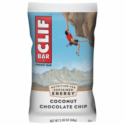Clif Bar® Coconut Chocolate Chip Energy Bars Perspective: front