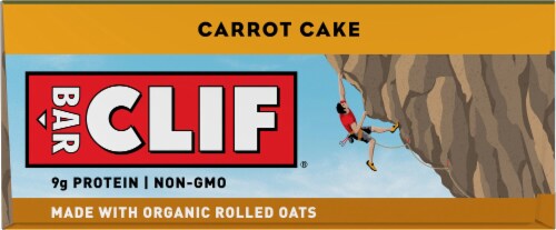 Clif Bar® Carrot Cake Energy Bars Perspective: front
