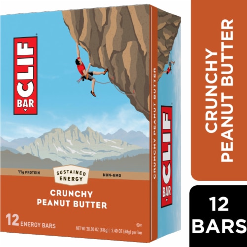 Clif Bar Crunchy Peanut Butter Energy Bars, 28.8 oz - Pick 'n Save