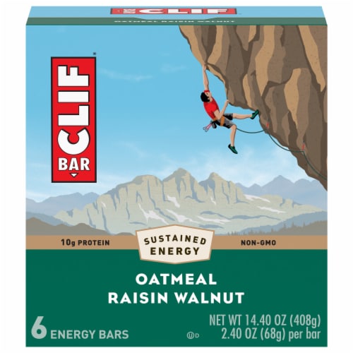 CLIF BAR® Oatmeal Raisin Walnut Energy Bars, 6 ct /  oz - Fry's Food  Stores