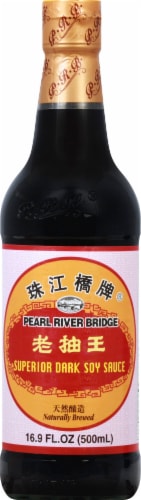 Pearl River Bridge Superior Dark Soy Sauce Perspective: front