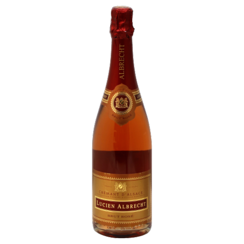 Lucien Albrecht Cremant D'Alsace Brut Rosé Perspective: front