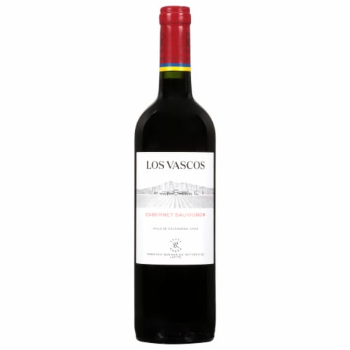 Los Vascos Cabernet Sauvignon Red Wine Perspective: front