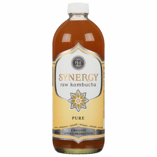 Pure Synergy® Raw Kombucha Perspective: front