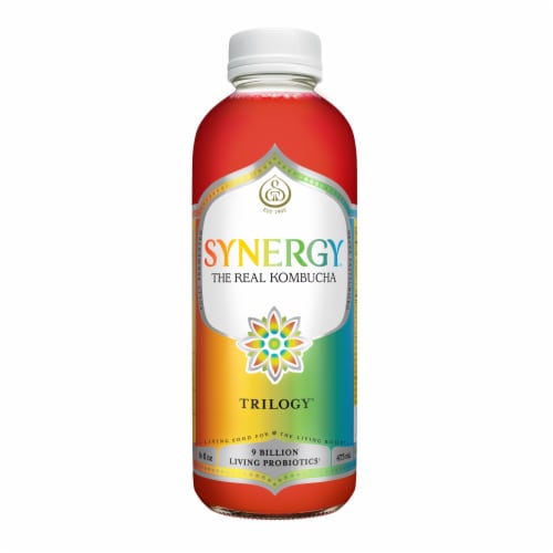 GT's Synergy® Organic Trilogy® Raw Kombucha Perspective: front