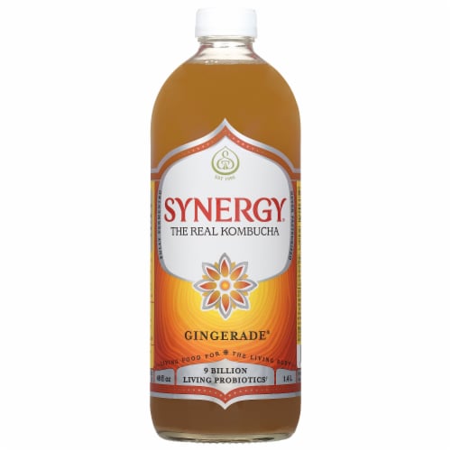 GT's Synergy® Gingerade® Kombucha Perspective: front