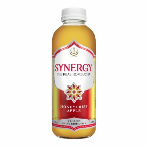 GT’s Synergy® Raw Kombucha Honeycrisp Apple Drink