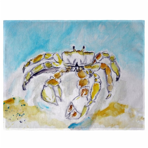 Betsy Drake PM717 Ghost Crab Place Mat - Set of 4 Perspective: front