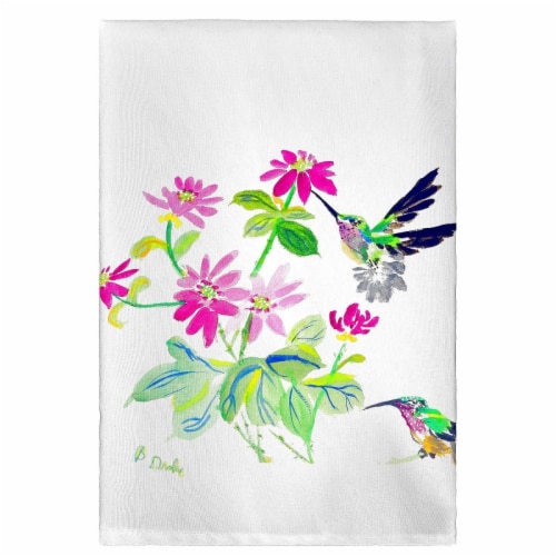 Betsy Drake GT1008 Ruby Throat Guest Towel Perspective: front