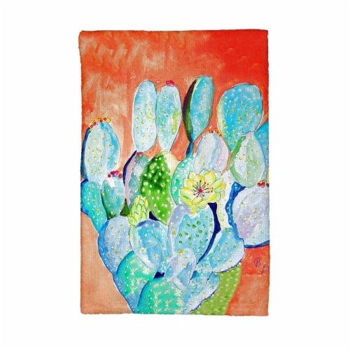 Betsy Drake KT755 Cactus II Kitchen Towel Perspective: front