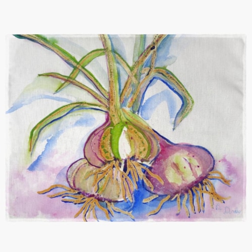 Betsy Drake PM1101 Vidalia Onions Place Mat - Set of 4 Perspective: front