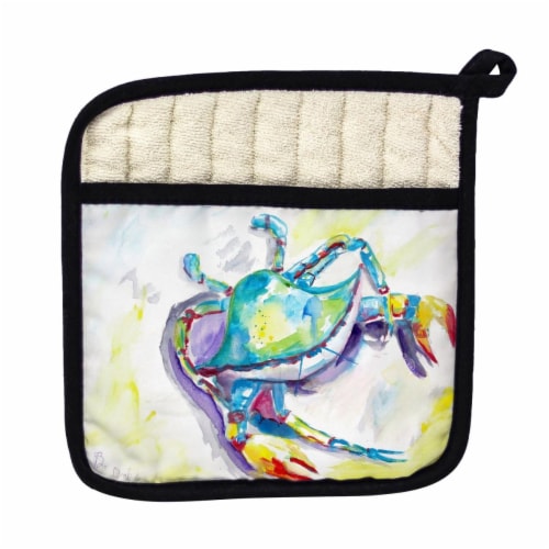 Betsy Drake PT895 Facing the Waves Pot Holder Perspective: front