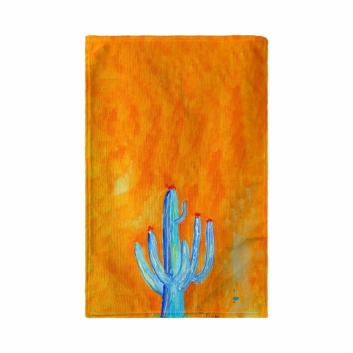 Betsy Drake KT1110 Tall Cactus Kitchen Towel Perspective: front