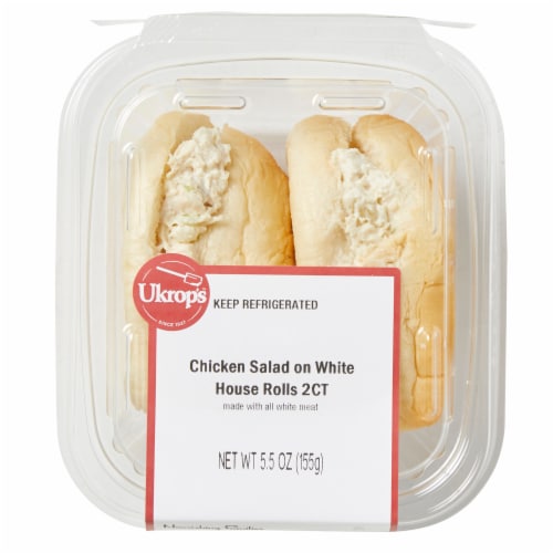 Ukrop's™ Chicken Salad on White House Rolls Perspective: front