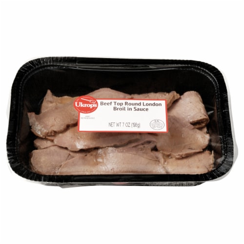 Ukrop's™ Beef Top Round London Broil in Sauce Perspective: front