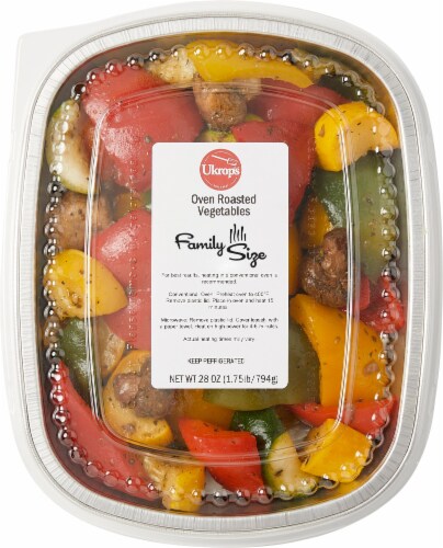 Ukrop's Homestyle Foods Oven Roasted Vegetables Perspective: front