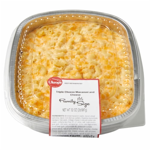 Ukrop's™ Triple Cheese Macaroni & Cheese - Family Size Perspective: front