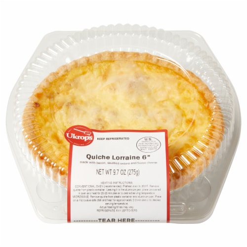 Ukrop’s™ Quiche Lorraine Perspective: front