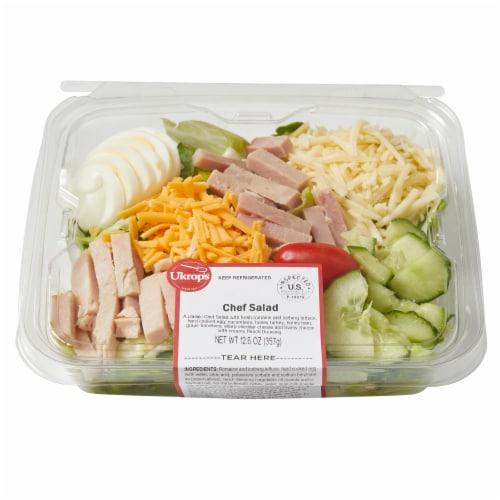 Ukrop's Chef Salad Perspective: front