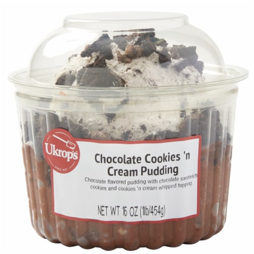 Ukrop's™ Chocolate Cookies 'n Cream Pudding Perspective: front