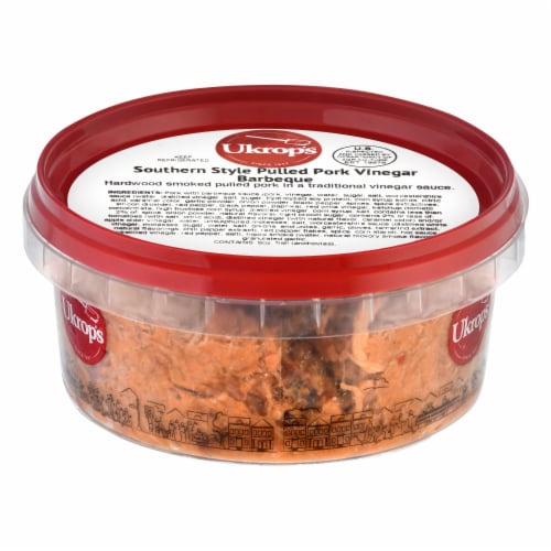 Ukrop's™ Southern Style Pulled Pork Vinegar Barbeque Perspective: front