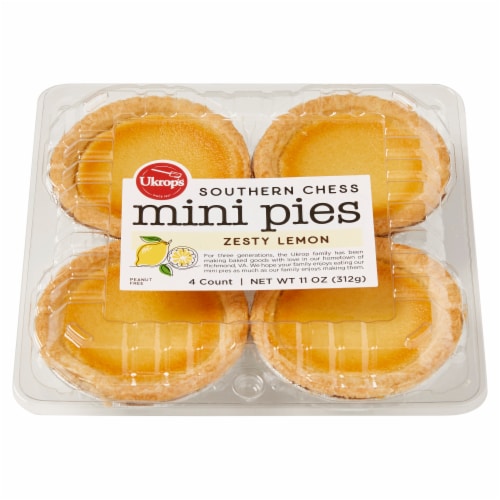 Ukrop's™ Zesty Lemon Mini Pies, 4 ct / 11 oz - Fry’s Food Stores