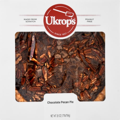 Ukrop's™ Chocolate Pecan Pie Perspective: front