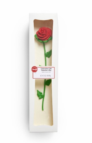 Ukrop’s Valentine's Day Celebration Cake Perspective: front