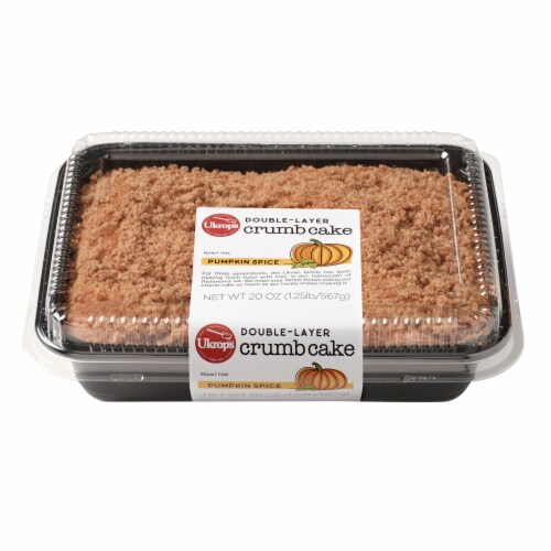 Ukrop's™ Pumpkin Spice Crumb Cake Perspective: front