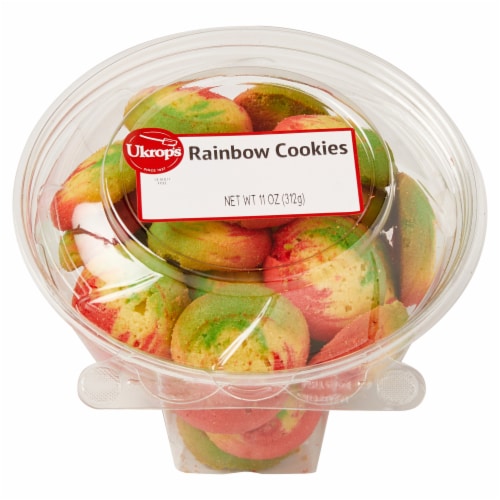 Ukrop's™ Rainbow Cookies Perspective: front