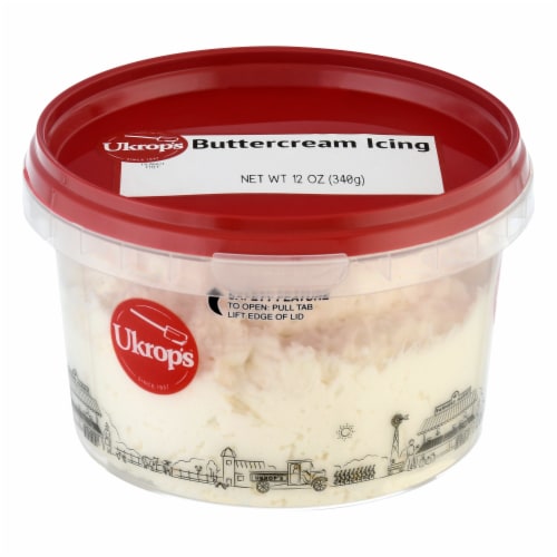 Ukrop's™ Buttercream Icing Perspective: front