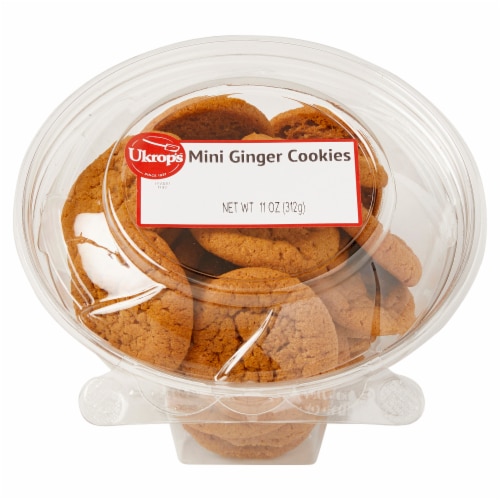 Ukrop's™ Mini Ginger Cookies Perspective: front