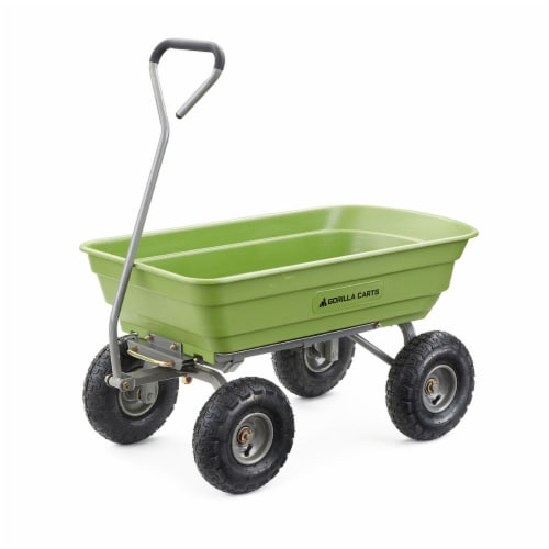 Gorilla carts garden dump on sale cart