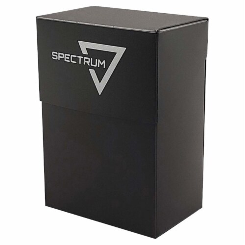 BCW Diversified BCDSCDCBLK Spectrum Small Cards Deck Box, Black 80