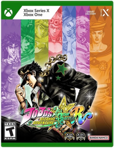 Jojo's Bizarre Adventure: All Star Battle R (XBox One) Perspective: front