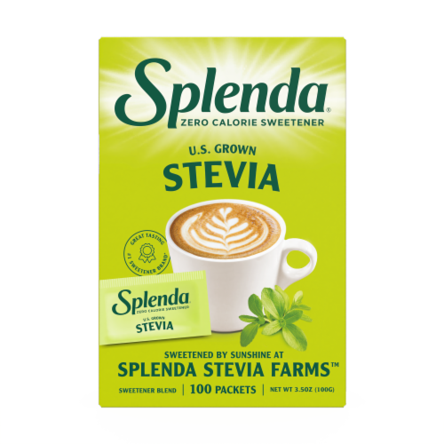 Splenda® Stevia Sweetener Packets Perspective: front