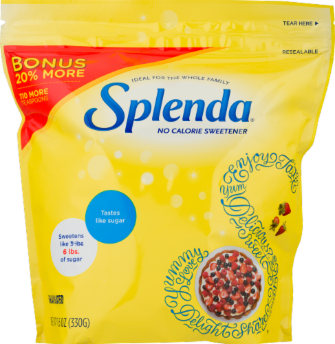Splenda Granular No Calorie Sweetener Perspective: front